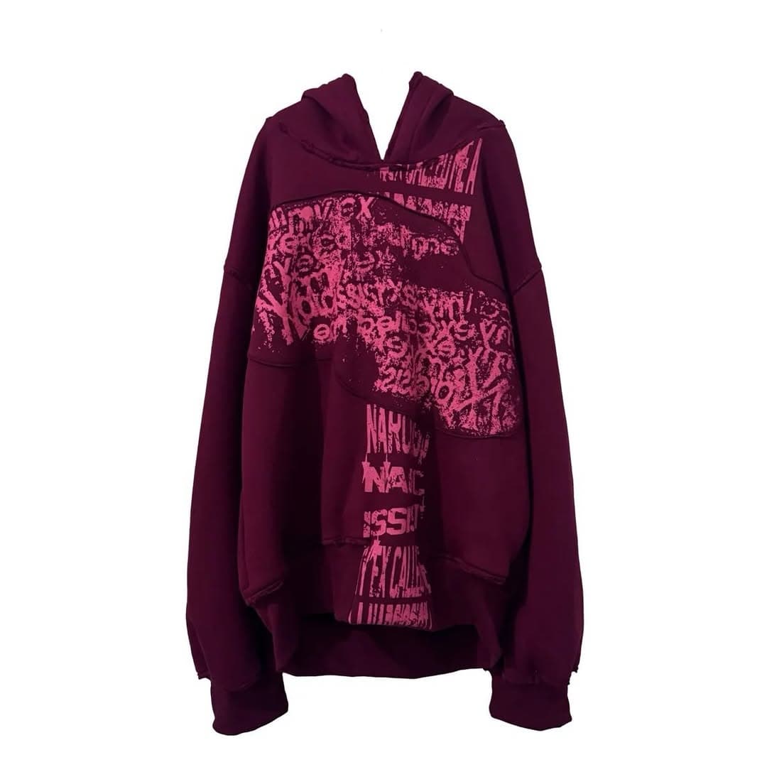Wwvista New my ex hoodie Red