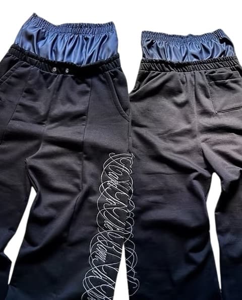 Sweatpants HardToDie BornToKill Black, Santo, foto 3