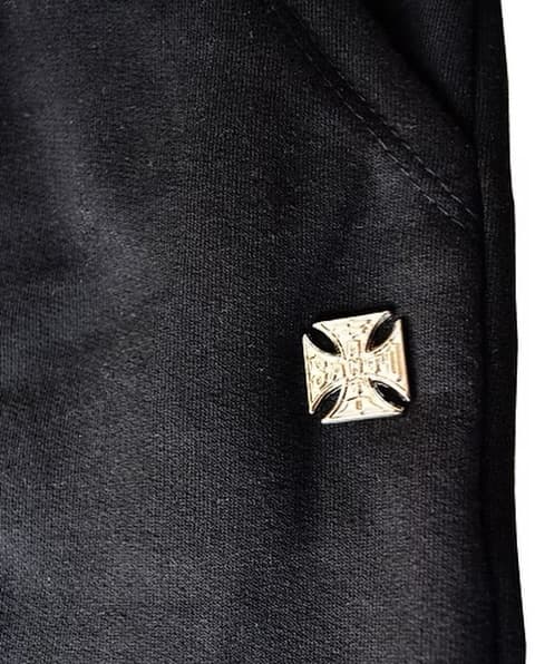 Sweatpants HardToDie BornToKill Black, Santo, foto 4