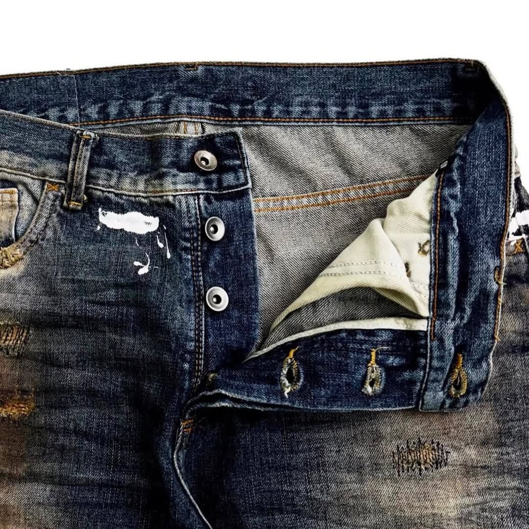 UKIO KAGE REPAIR BOOTCUT JEANS, Ukio, foto 3