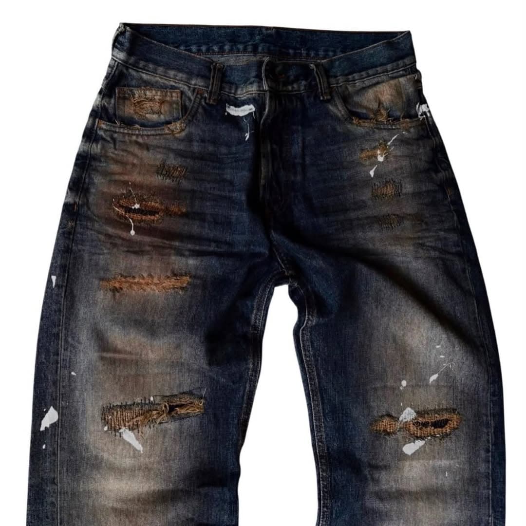 UKIO KAGE REPAIR BOOTCUT JEANS, Ukio, foto 4